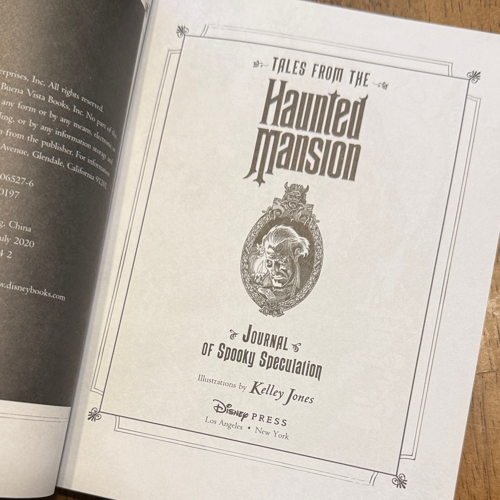 Disney Blue Haunted Mansion Speculation Journal - Picture 3 of 4